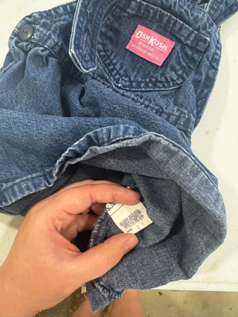 OshKosh Denim Overall Skirt for Kids - Blue